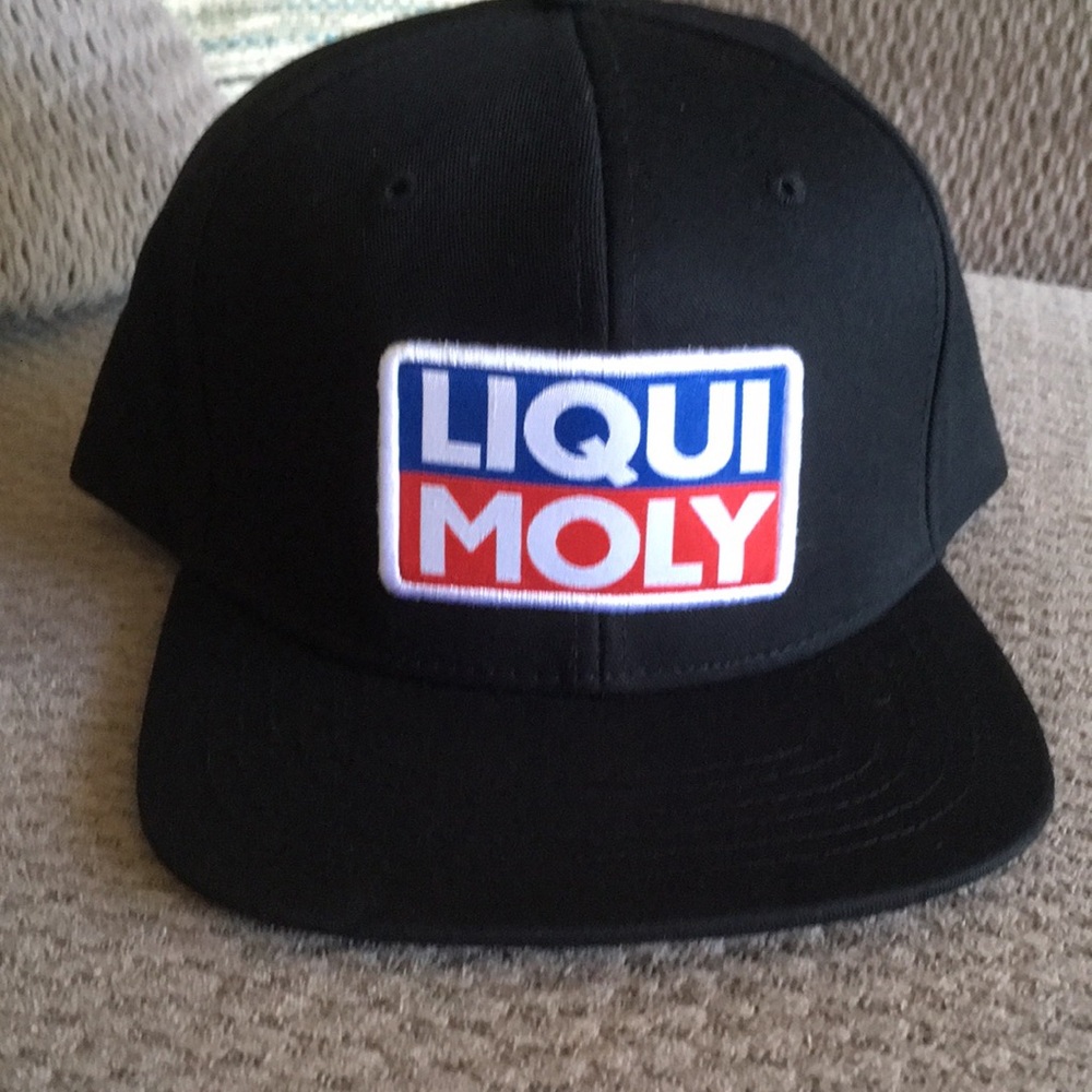 NWOT Liqui Moly Black SnapBack Cap